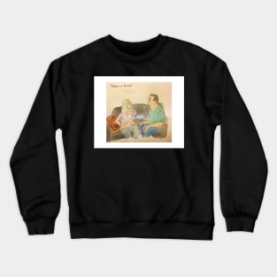 Trouble at the bank Crewneck Sweatshirt